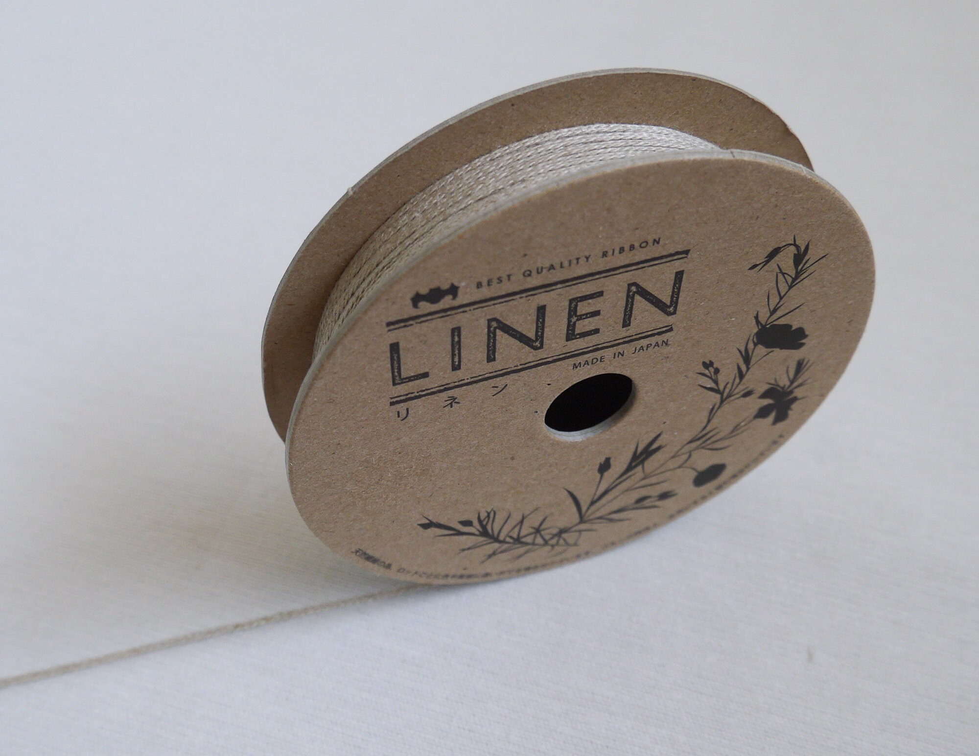 Natural linen rope in 2mm and 3mm | Etsy