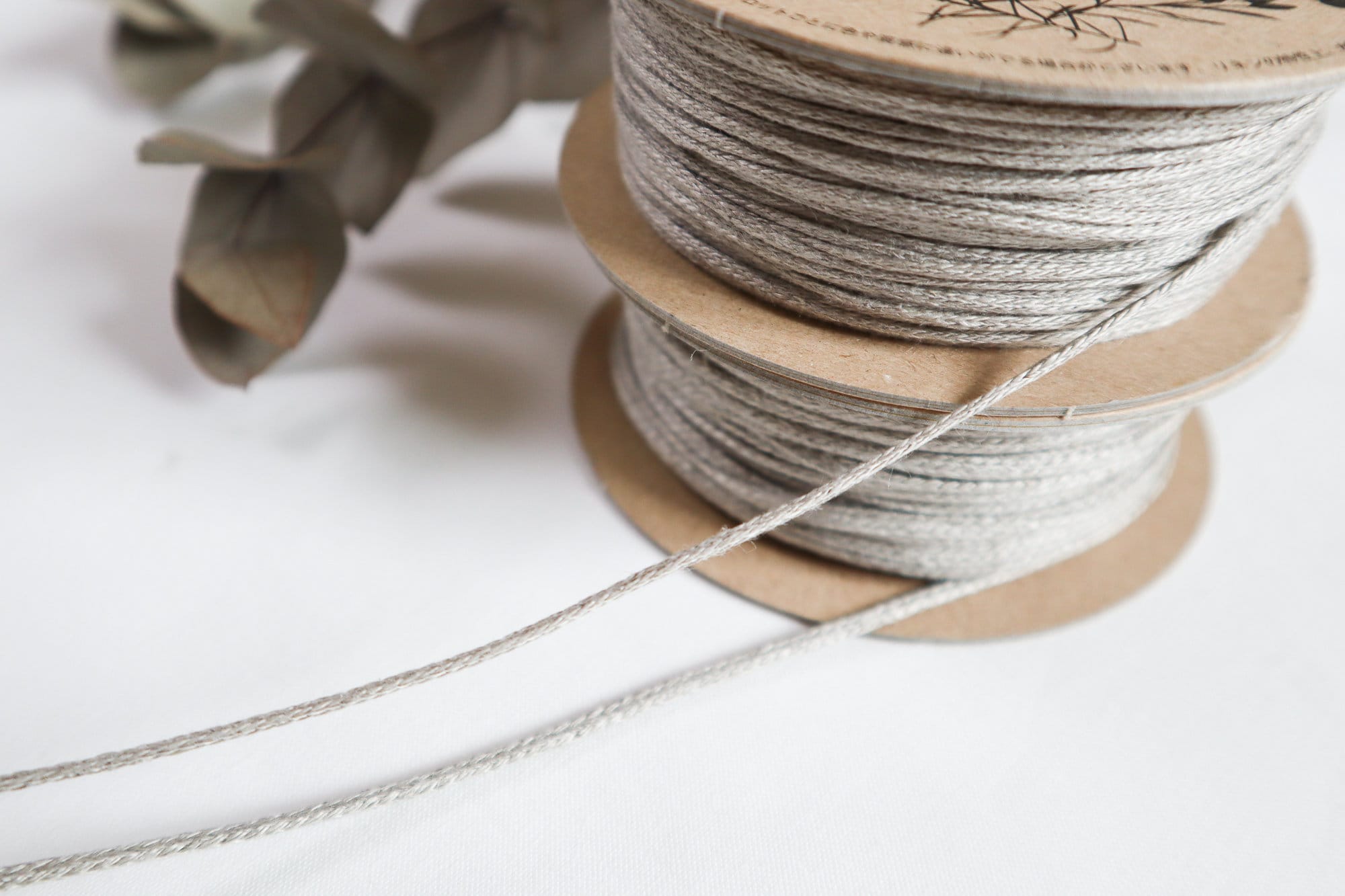 Natural linen rope in 2mm and 3mm | Etsy