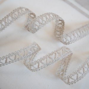 100% linen ribbon sewing abajours 12mm /15mm, Macrame ribbon, For sewing, linen curtains *sold by the meter*