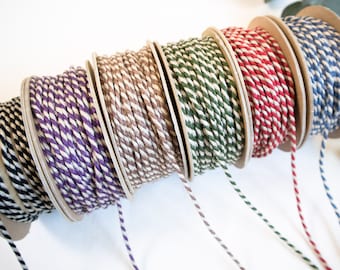 Natural colored linen rope, baker twine, Jewelry rope, Bracelet rope, Natural linen rope 100%, Macrame linen rope, *Sold by the meter*