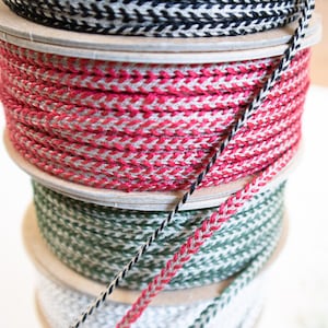 Natural linen rope, 100% linen cord, *Sold by the meter*
