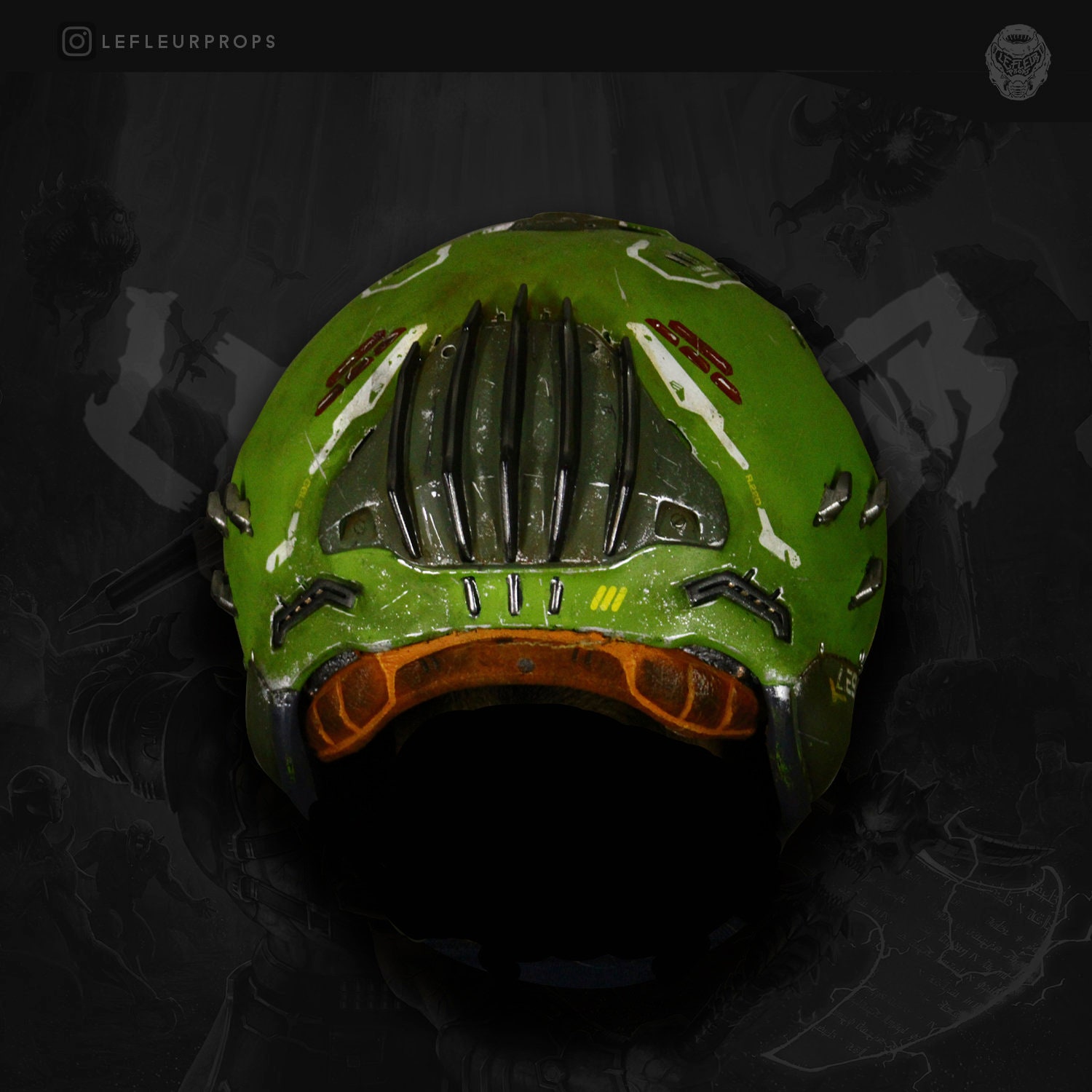 DOOM SLAYER Helmet Replica/ Doom eternal Etsy