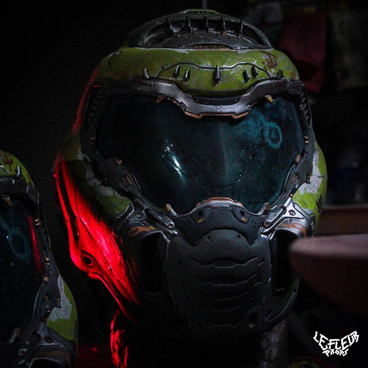 DOOM SLAYER Helmet Replica/ Doom Eternal Etsy Australia