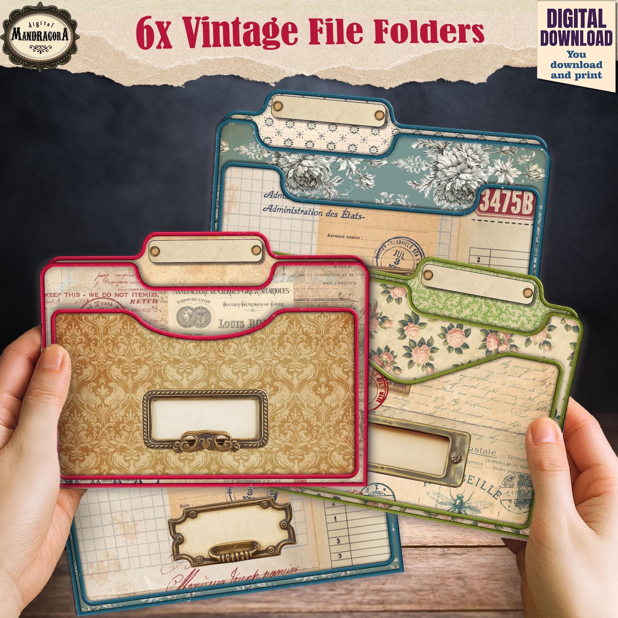 Vintage Folder - Etsy