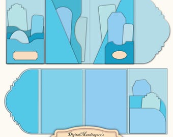 Printable Folio Kit Template: Junk Journal DIY (Digital Download)