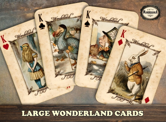 Alice In Wonderland Cards Printable