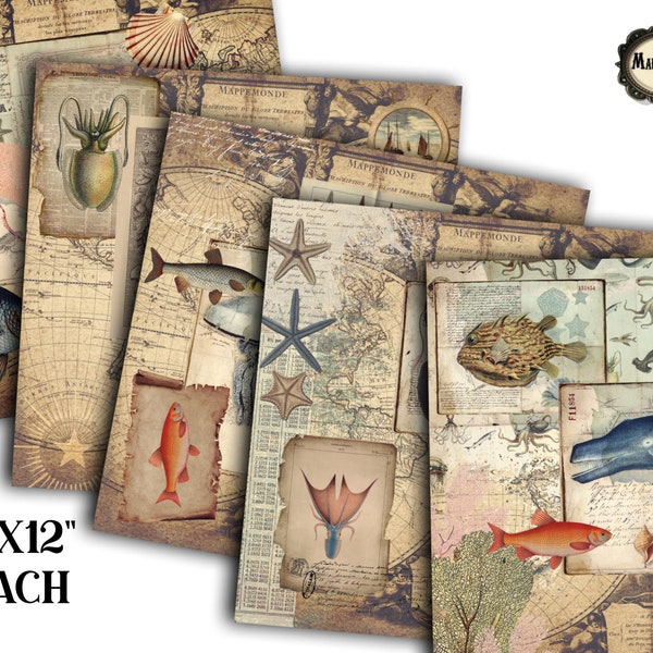 Decoupage Papers Etsy