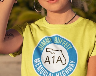 A1A Buffett Memorial Highway T-Shirt – A Tribute to Coastal Legend Shirt