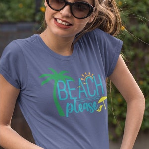 Beach Please Women&#39;s short sleeve t-shirt
