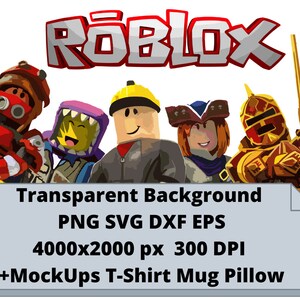 Roblox Inspirado Cumpleanos Png Diseno De Sublimacion Etsy - roblox png fondo transparente