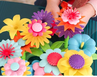 flower building toy set