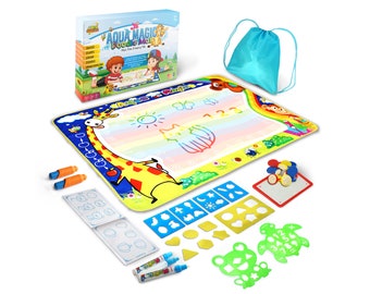 Colorful Mess Free Toddler Drawing, Learning Toy for Girls and Boy age 2, 3 Years Old, Safe Educational Christmas Gift For Small Children.