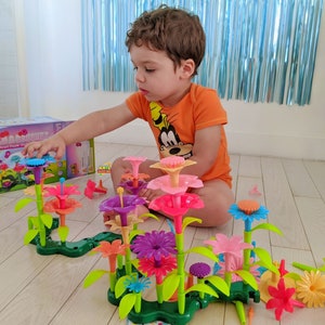 Build a Flower Garden Toy for Kids 3 4 5 6 Years Old Fairy Garden Kit for Kids Perfect Easter or Christmas Toy for 3 4 5 Year Old Gift Etsy