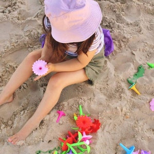 Flower Garden Building Toys 47pcs, 2-3 Year Old Toddler Girl Toys, Stem Toys For 3 Year Old, 4 Year Old Unisex, Boys Birthday Building Toy Bild 6