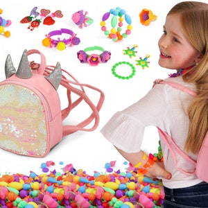 100Snap Pop Beads For Kids Jewelry Making - Kids Crafts For Kids