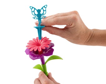 Cyiecw Blumen-Bastelset Für Mädchen Ab 3 Jahre – Kreatives DIY Mit Stoffblumen