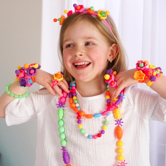 Pop Snap Bead Jewellery Making for Kids, Girls Toys Jewellery