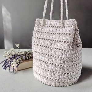 Crochet Purse Pattern Crochet Bag Pattern Round Bag Pattern Shoulder Bag Clutch Crochet Patterns Cord Rope Bag Tutorial Handbag Pattern Etsy