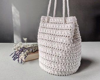 Crochet bag PATTERN, crochet tote pattern pdf, crochet purse, shoulder handbag, boho summer beach bag crochet patterns, shopping market bag
