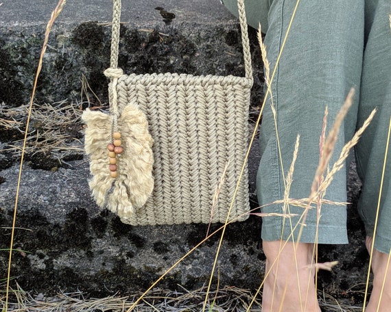 Crochet rope bag pattern hotsell