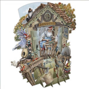 3D Pop Up Card: Pinocchio (TW053)