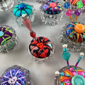 Salt Cellar Nadelkissen-Muster mit Perlenstiften (PDF-Muster)