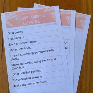 Homeschool Routine/ Chart/ Planner for Primary School Students image 6