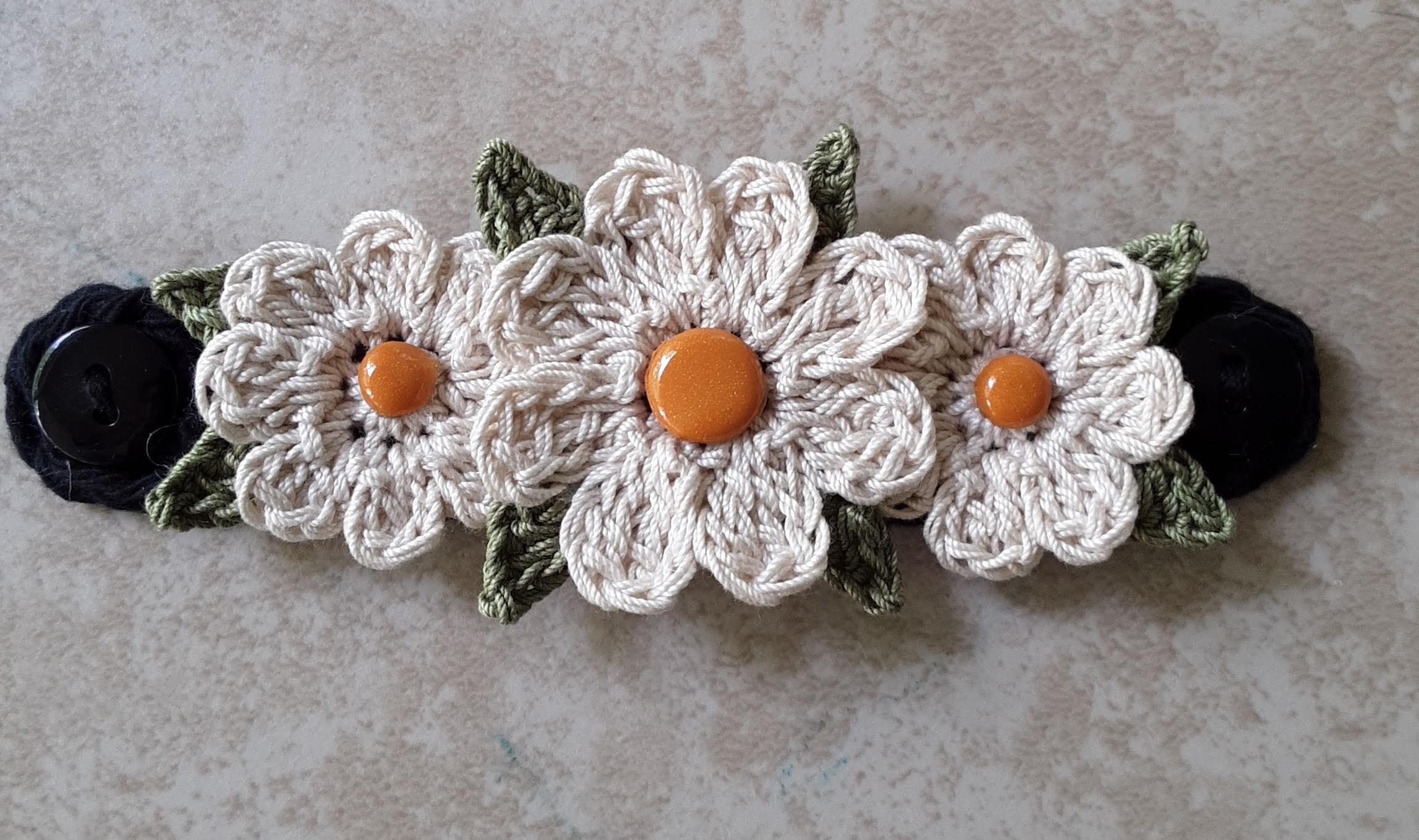 Face Mask Ear Guard Crochet Pattern/Ear Guard Flower Etsy España