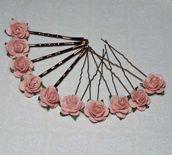 Women\'s Hair Accessories Set in Coral Pink by S6866f4e8fc3440e6848f8aab1f4ea  main image 4