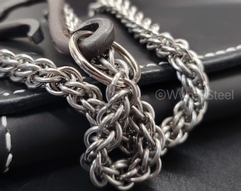 Stainless Steel JPL Wallet Chain | Stainless Steel Jewelry | Biker Chain | Chainmaille Jewelry