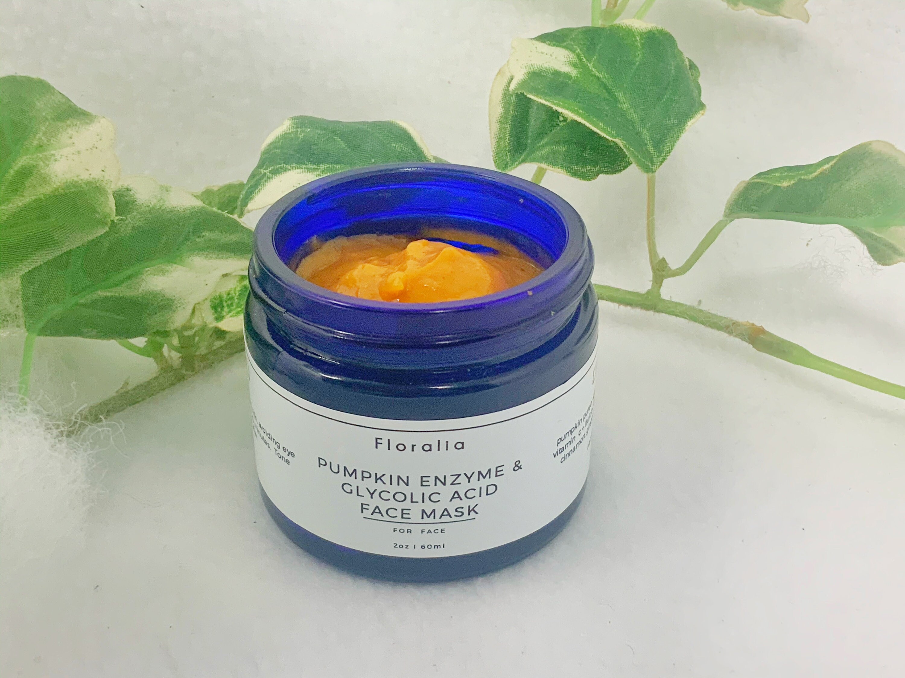 Pumpkin Enzyme and Glycolic Acid Face Mask Spa Anti Aging Etsy