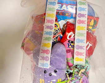 Filled Easter basket, filled Easter, easter shovel  filled easter shovel,  pre-filled easter basket,  Kids Easter