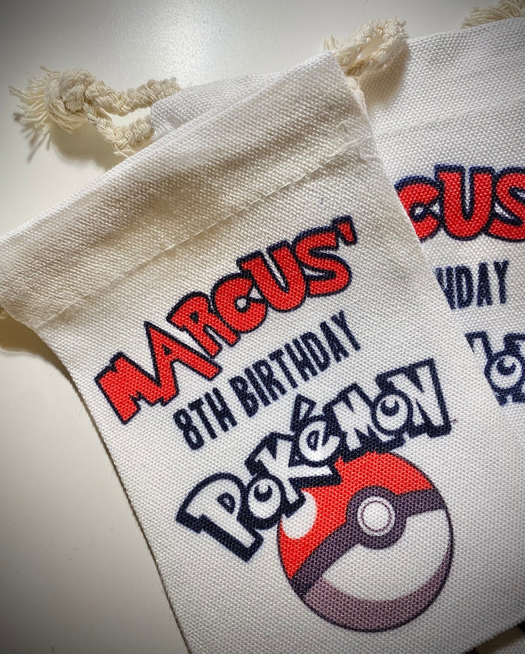 Pokémon Party Favor Bags Etsy