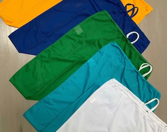 Mesh knit fabric washable mesh bag, toys bag, laundry bag, storage bag, drawstring bag, zero waste, grocery bag, mesh bag with cord lock