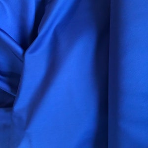 Maillot de bain bleu royal de haute qualité, maillot de bain résistant au chlore, bikini, bikini, entraînement, leggings, short, coupé à longueur de 1/2 mètre