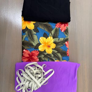 Lot divers, tissu extensible vintage de haute qualité, maillot de bain, bikini, tankini, vêtements de plage, maillots de bain, tissu extensible pour entraînement