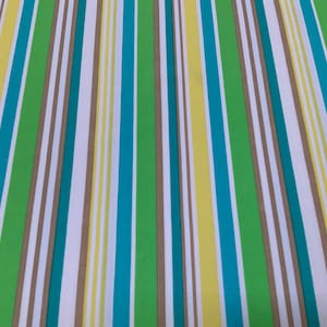 maillot de bain en tissu à rayures vintage, bikini, tankini, vêtements de plage, maillots de bain, entraînement, legging, body, tissu extensible dans les deux sens coupé à longueur de 1/2 mètre