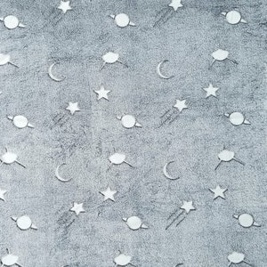 Custom Fleece Tag Blanket 21&quot; x 21&quot; - Choose Your Own Fabric - Options include glow in dark stars, floral, clouds, buffalo plaid, minky