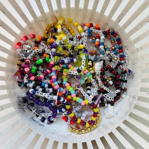 10 Random Unhinged Kandi Braceletes