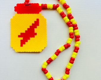 Poppers Perler Necklace