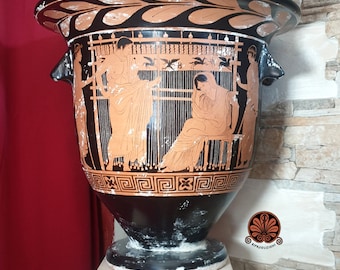 Reproduction Attic red-figure bell-shaped krater. Height 41cm.