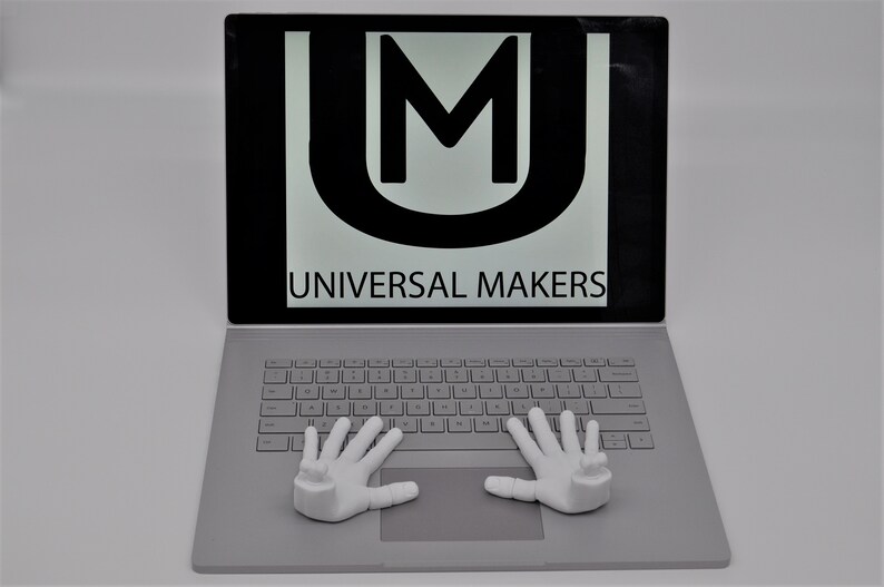 Flexi-Hand ToyKnick Knack 3D Printed