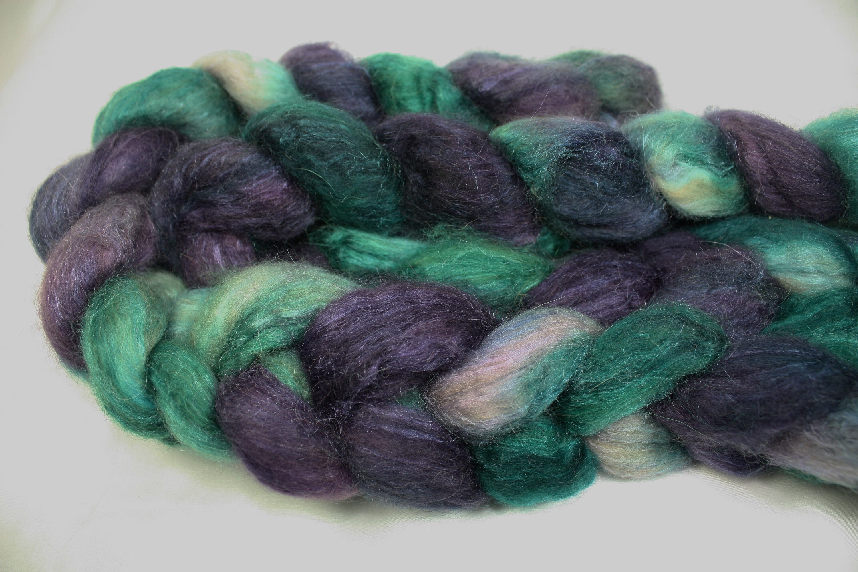 Camel Yak and Silk Fiber for Spinning Hand Dyed Roving for Etsy Canada