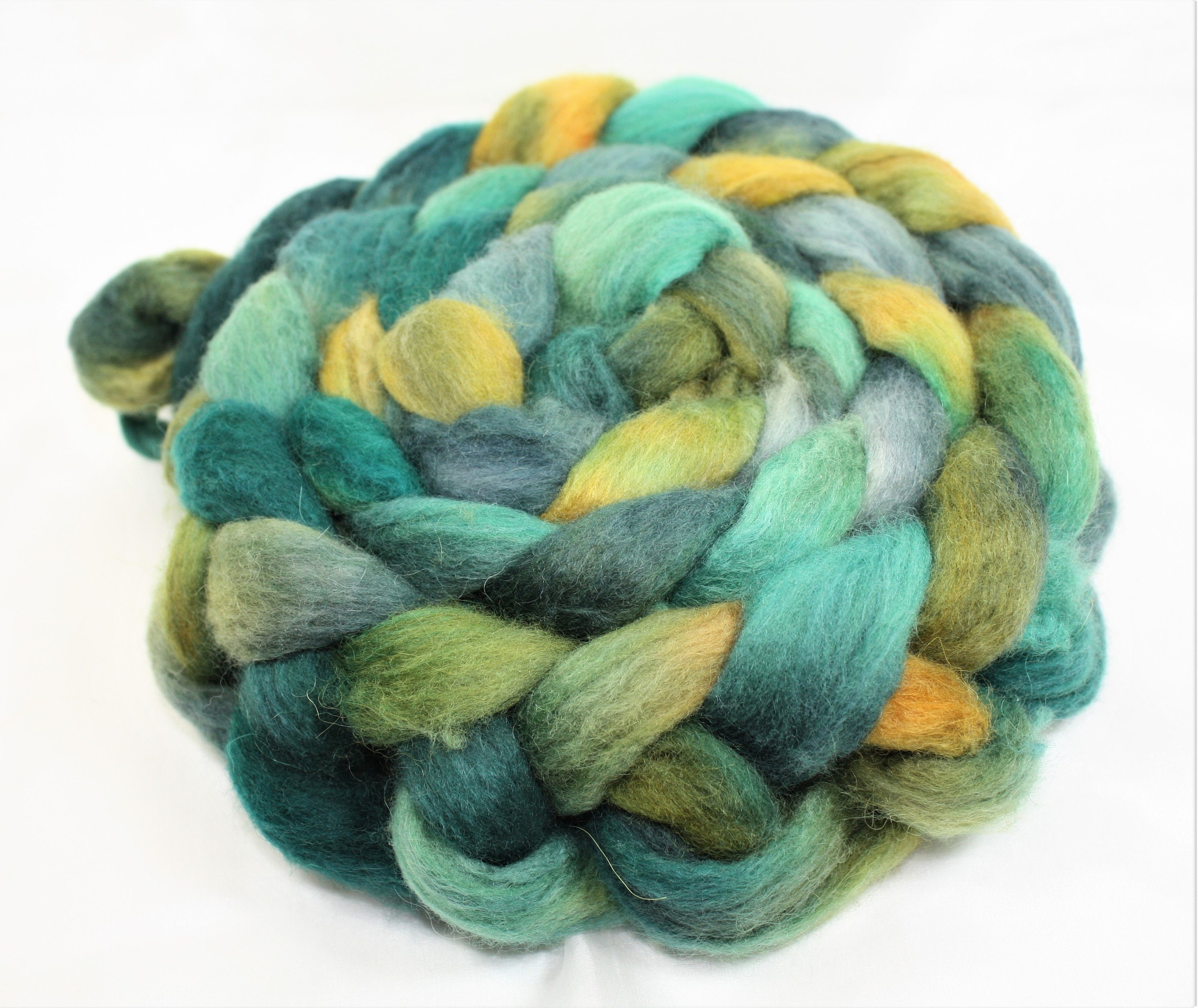 Yak and Merino Fiber for Spinning a Hand Painted Roving for Etsy Canada