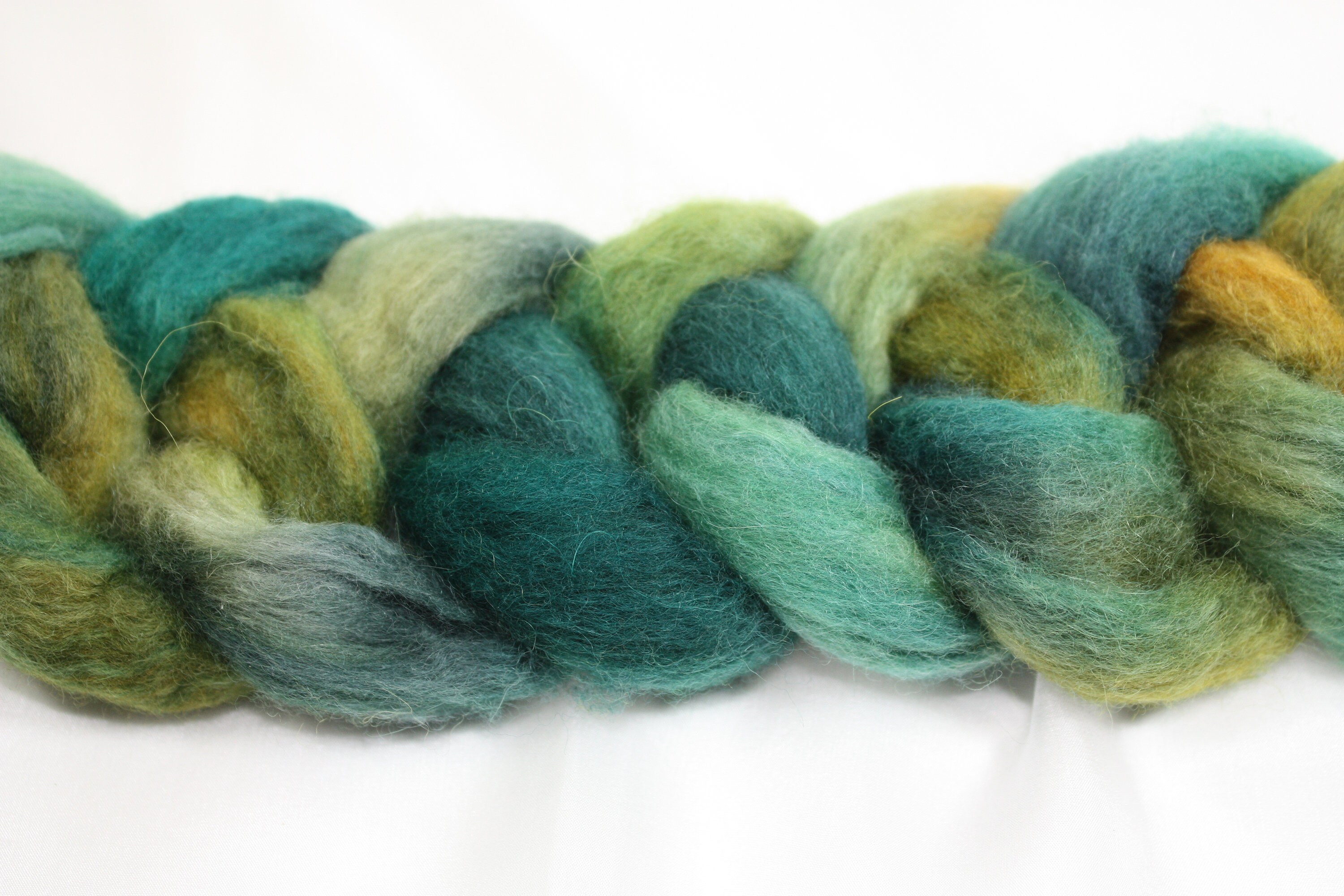 Yak and Merino Fiber for Spinning a Hand Painted Roving for Etsy Canada