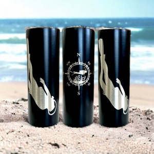 Scuba Diving Gift Tumbler 20 Oz
