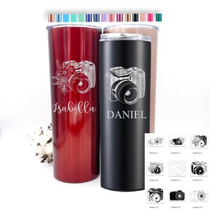 Photographer Tumbler Cup Wedding Photographer Photo Editing Gift Custom