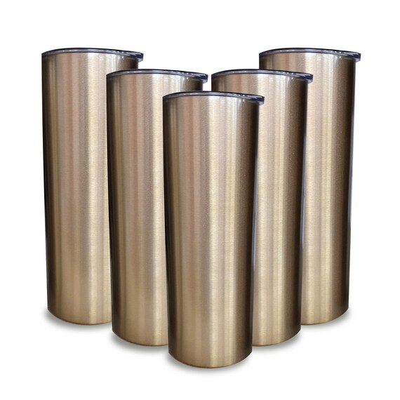 Light Rose Gold Skinny Tumblers Bulk 20 Oz Stainless Steel Double Wall Cup  Mug Gift for Her for Laser Engraved Wholesale 