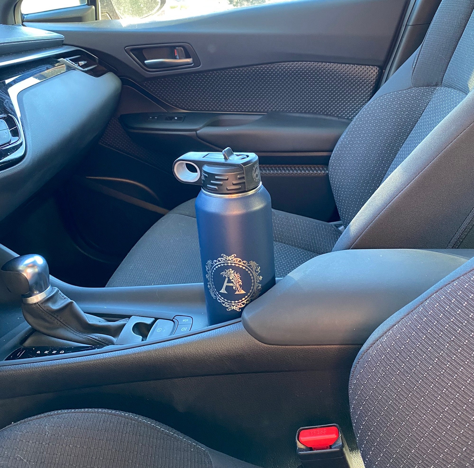 Water Bottle 32 Oz. Personalized Sport Large Laser Engraved Stainless ...