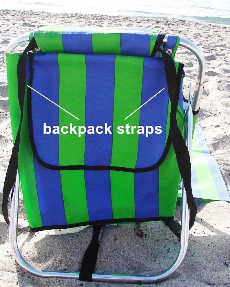 Backpack Beach Chair Pool Hiking Camping Lounger Lightweight Etsy